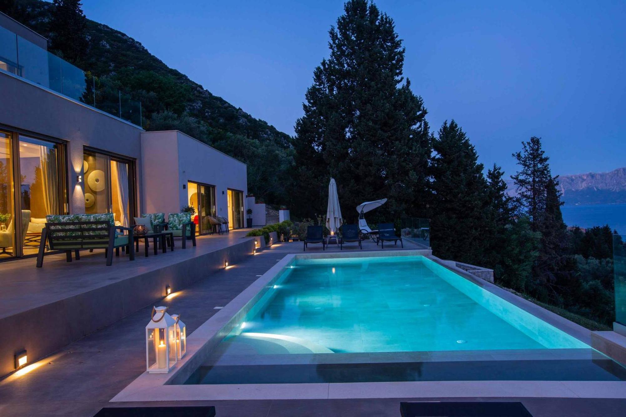 Villa Ino Lefkas Nydri  Exterior foto