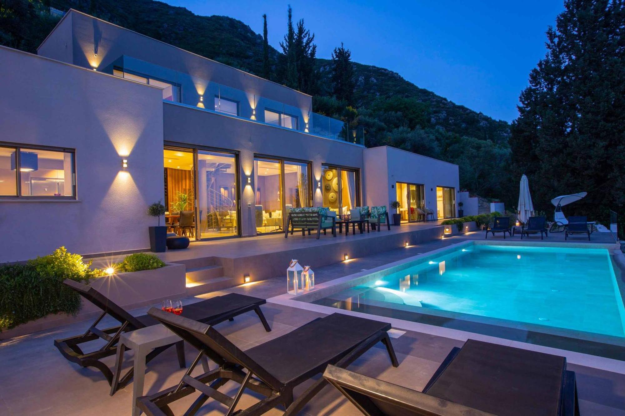 Villa Ino Lefkas Nydri  Exterior foto